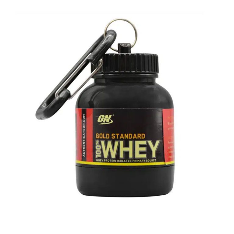 جاپودری و قیف پروتئین طرح پودر وی WHEY GOLD ON